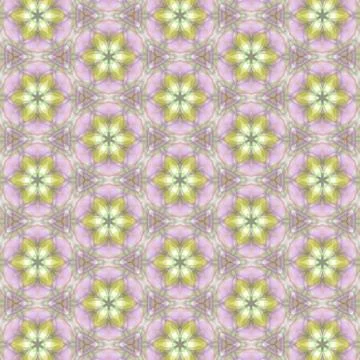 Abstract pattern kaleidoscope background. geometric intersecting striped illu Illustrazione stock