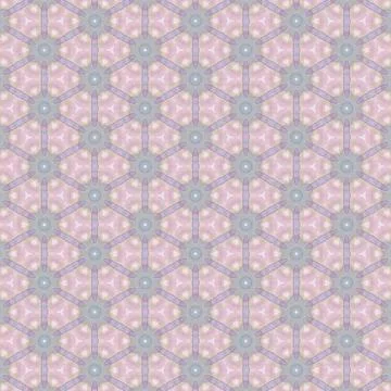 Abstract pattern kaleidoscope background, patterns for fabric printing, decor Stock Illustration