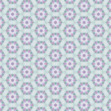 Abstract pattern kaleidoscope background, patterns for fabric printing, decor Illustrazione stock