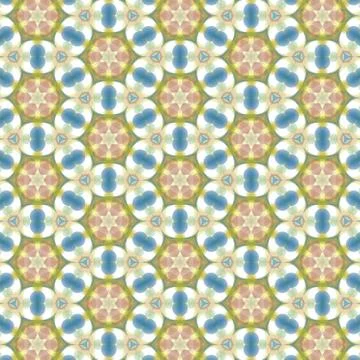 Abstract pattern kaleidoscope background, patterns for fabric printing, decor Illustrazione stock
