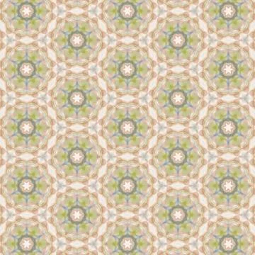 Abstract pattern kaleidoscope background, patterns for fabric printing, decor Stock Illustration