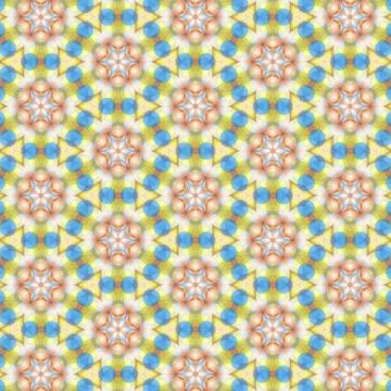 Abstract pattern kaleidoscope background, patterns for fabric printing, decor Stock Illustration