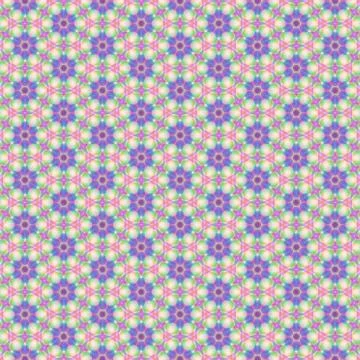 Abstract pattern kaleidoscope background, patterns for fabric printing, decor Stock Illustration