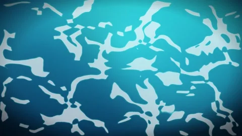 Abstract pattern of light blue water surface with white foam or ripples 動画素材 336364903