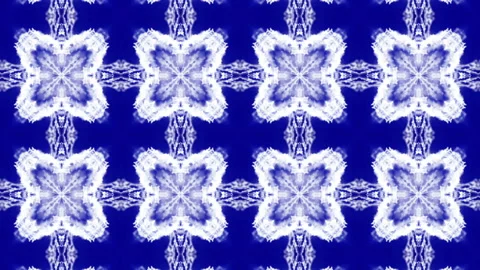 An abstract pattern of light moving particles emitted by a blue glow. 3D renderi Stock Footage 95312106
