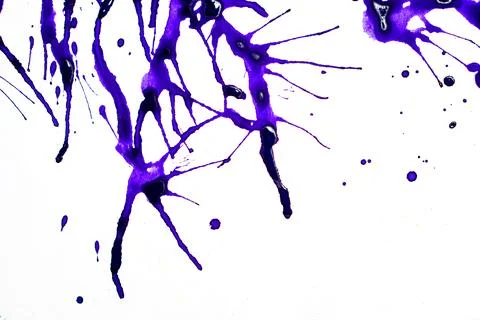 Abstract pattern of light pastel violet splatters Stock Photos