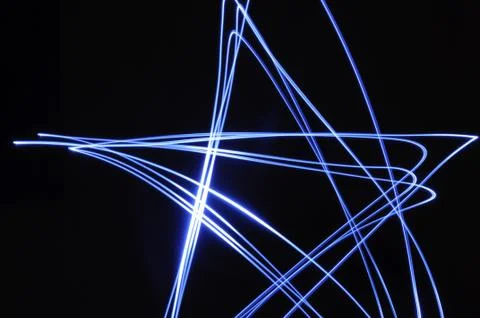 Abstract pattern of light Foto stock