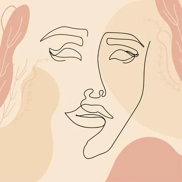 Abstract pattern. Line symbol. Abstract art illustration. Simple minimalist icon Stock Illustration