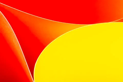 Abstract pattern of lines and multicolored materials Stock Photos