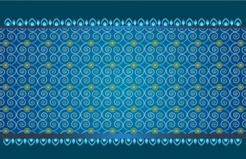 Abstract pattern lines asian style background Stock Illustration