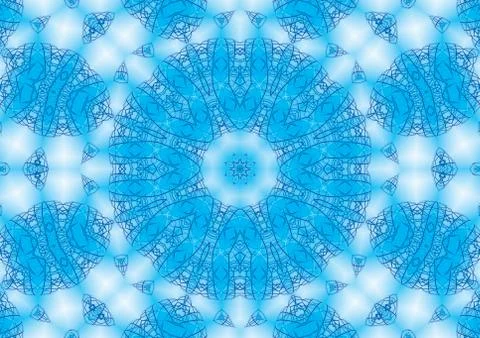 Abstract pattern of the lines Stock Illustration