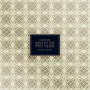 Abstract pattern made with curve lines Illustrazione stock