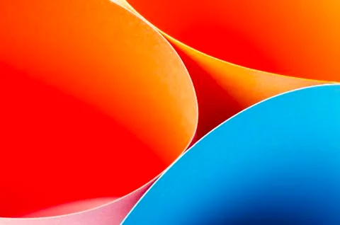 Abstract pattern made of multi-colored materials Stock Photos