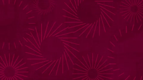 Abstract pattern Magenta red color exploding lines geometrical background Video stock 296091672