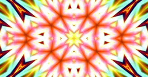 Abstract Pattern Mandala Kaleidoscope Art Meditation Traditional Wave Ethnic  Illustrazione stock