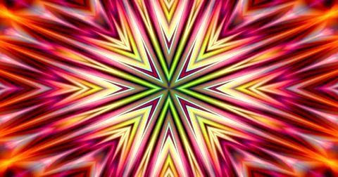 Abstract Pattern Mandala Kaleidoscope Art Meditation Traditional Wave Ethnic  Illustrazione stock