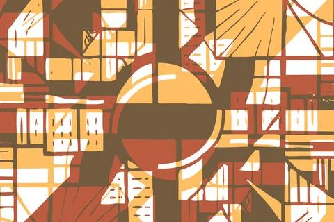 Abstract pattern for materials, covers, websites. For use in graphics. Illu.. Illustrazione stock