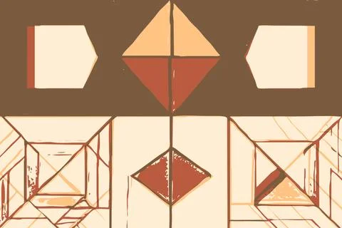 Abstract pattern for materials, covers, websites. For use in graphics. Illu.. Illustrazione stock
