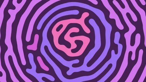 Abstract pattern maze labyrinth animation. line graphic Stock Footage 159825374