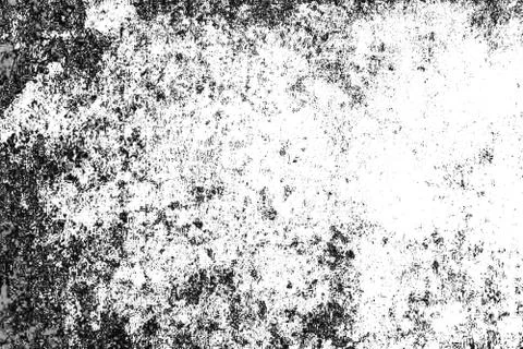 Abstract pattern of monochrome elements. Background of black and white textures Stock Illustration