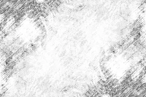 Abstract pattern of monochrome elements. Background of black and white textures Stock Illustration