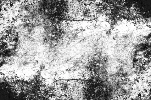 Abstract pattern of monochrome elements. Background of black and white texture Illustrazione stock