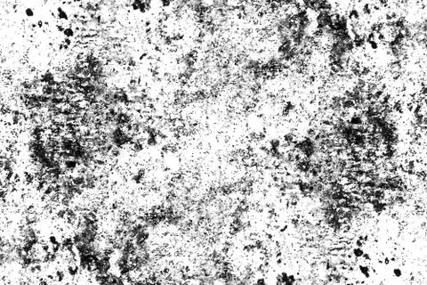 Abstract pattern of monochrome elements, Grunge black white background. Stock Photos