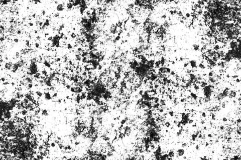 Abstract pattern of monochrome elements, Grunge black white background. Stock Photos