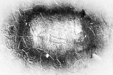 Abstract pattern of monochrome elements. Illustrazione stock