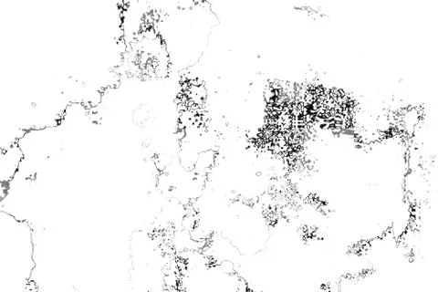 Abstract pattern of monochrome elements texture Illustrazione stock