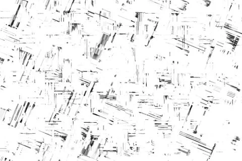 Abstract pattern of monochrome elements texture Illustrazione stock