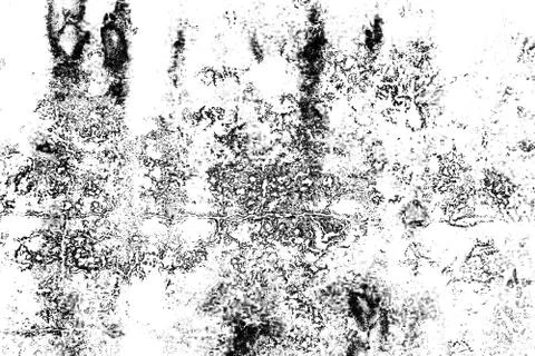 Abstract pattern of monochrome elements texture Illustrazione stock