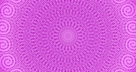 Abstract Pattern Motion. Ornamental Background Stock Footage 125948089