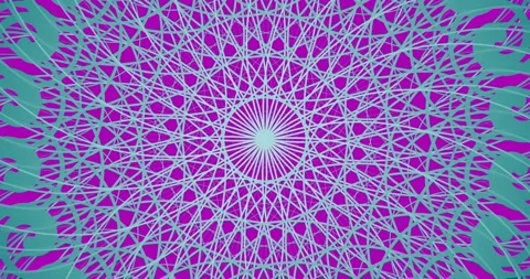 Abstract Pattern Motion. Ornamental Background Vídeo Stock 125956515