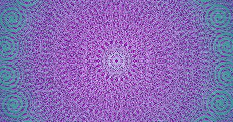 Abstract Pattern Motion. Ornamental Background Vídeo Stock 125959058