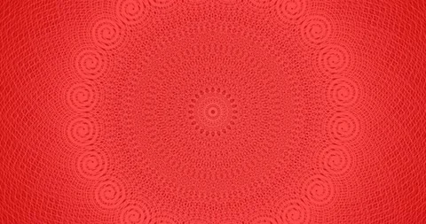Abstract Pattern Motion. Red Ornamental Background Stock Footage 126075713
