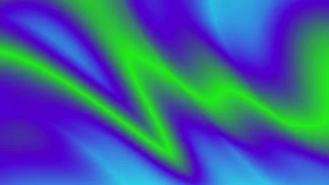 Abstract pattern of moving green and violet waves Stock Footage 106425710