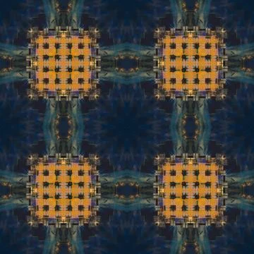 Abstract pattern, multi-colored kaleidoscope from photos modern buildings Stock Photos