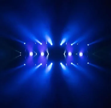 Abstract pattern, multi-colored kaleidoscope from photos stage light Stock Photos