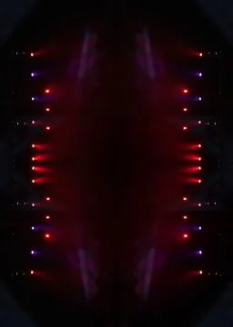 Abstract pattern, multi-colored kaleidoscope from photos light and smoke Stock Photos