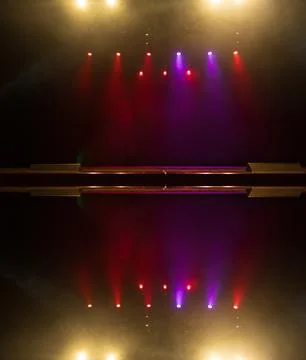 Abstract pattern, multi-colored kaleidoscope from photos light and smoke Foto stock