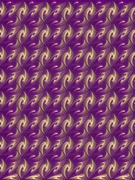 Abstract pattern with multi colored spiral wire. 3d rendering geometric shape 스톡 일러스트