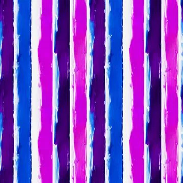 Abstract pattern with multi-colored stripes in sloppy edges Illustrazione stock