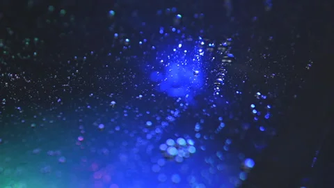 Abstract pattern with multicolored balloon movement and colors in solar style. Video stock 160954049