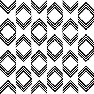 Abstract pattern multicolored square on striped background Stock Illustration