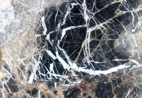 Abstract pattern natural marble black and white for background and design Foto stock
