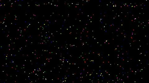 Abstract pattern with neon lights on a black background Stock Illustration