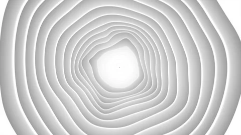 Abstract pattern of noise circles with the effect of waving. Stock Footage 133507401