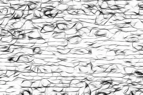 Abstract pattern obtained by squeezing shiny material created by a computer 写真素材