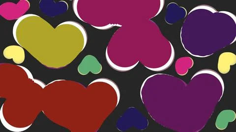 Abstract pattern or backgrounds with different color and forms Stock Illustration